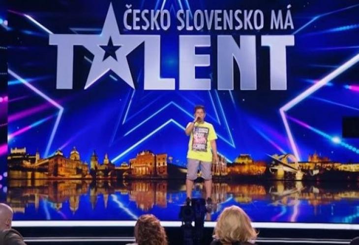 12-годишно българче взриви жури и публика в “Чехословакия търсят талант“