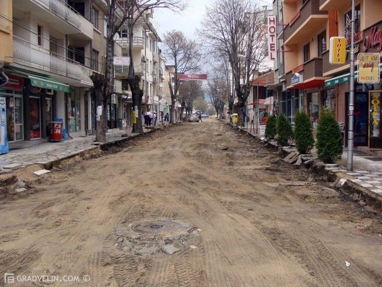 targovska ulica razkopana b