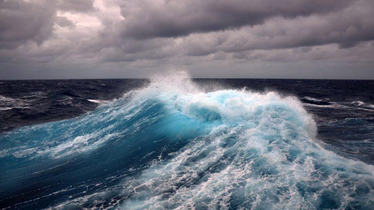 Wind storm sea wave water 1600x900