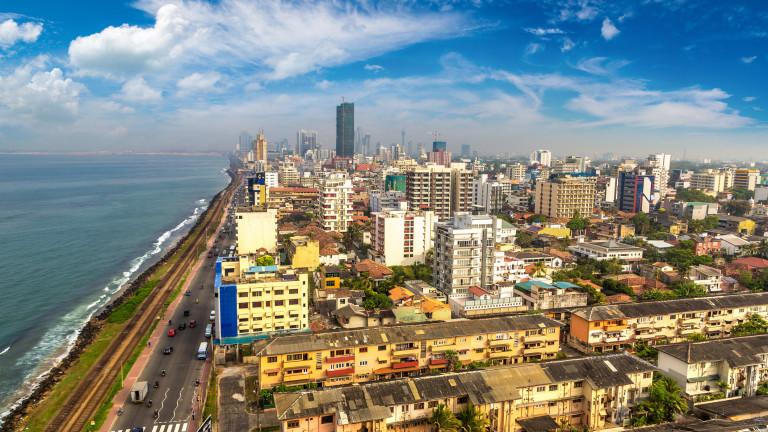 Panoramic view of Colombo