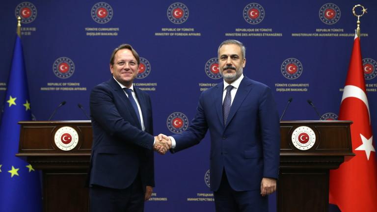 European Commissioner for Neighbourhood and Enlargement Oliver Varhelyi visits Turkey