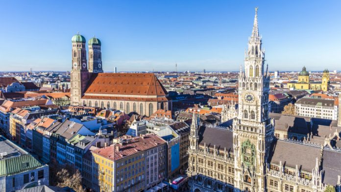 Frauenkirche in the Bavarian city of Munich Frauenkirche in the Bavarian city of Munich