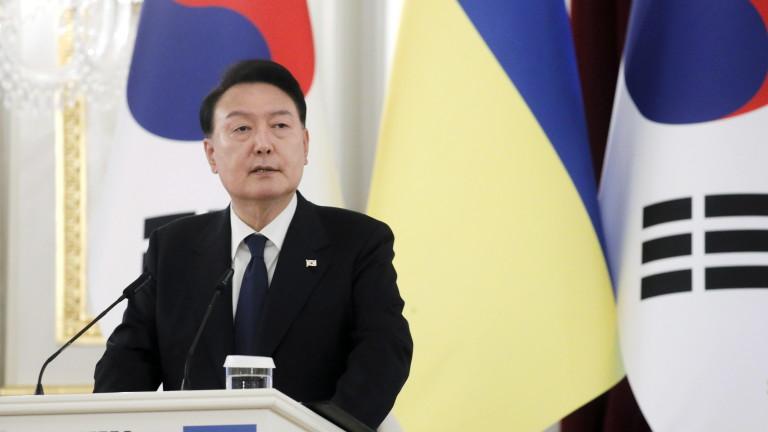 South Korean President Yoon Suk Yeol visits Ukraine