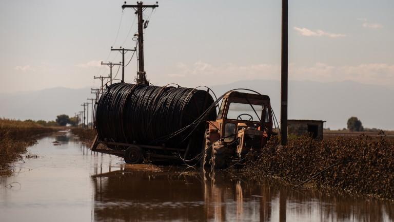 Storm Daniel leaves floods and damage in central Greece