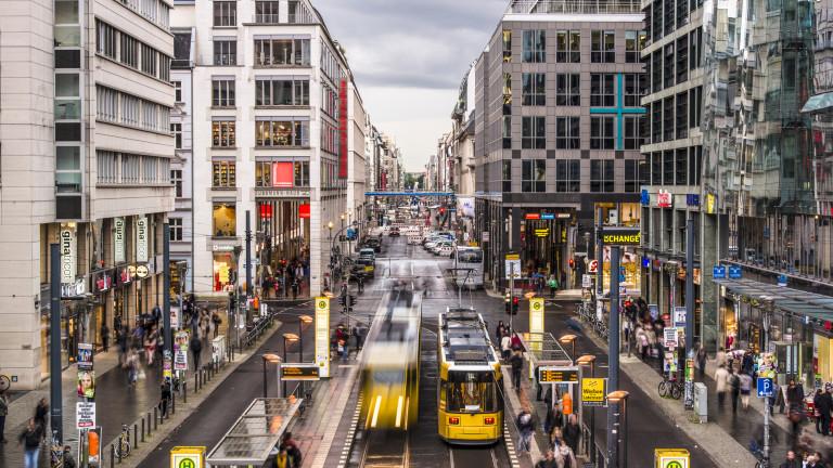 Friedrichstrasse Street in Berlin