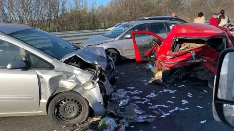 Жена е между живота и смъртта след жестоко верижно меле край Асеновград