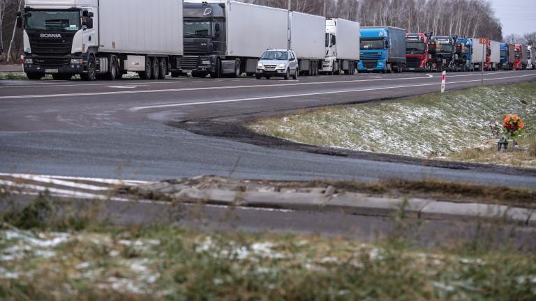 Blockade by Polish lorry drivers at the Dorohusk and Hrebenne border crossings