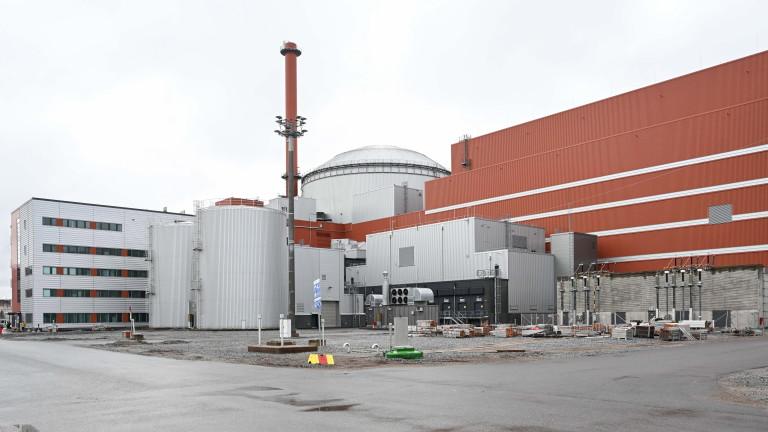 Europe's largest nuclear power reactor Olkiluoto 3 in Finland