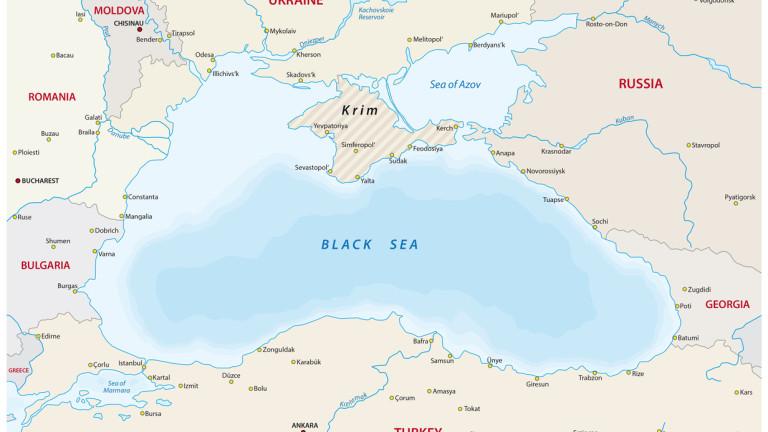 black sea map