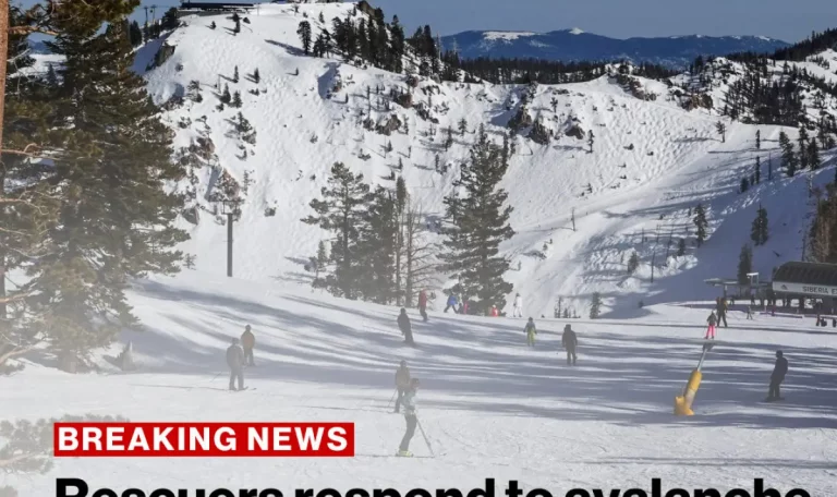 lavina ubi chovek v ski kurort v kalifornia 1