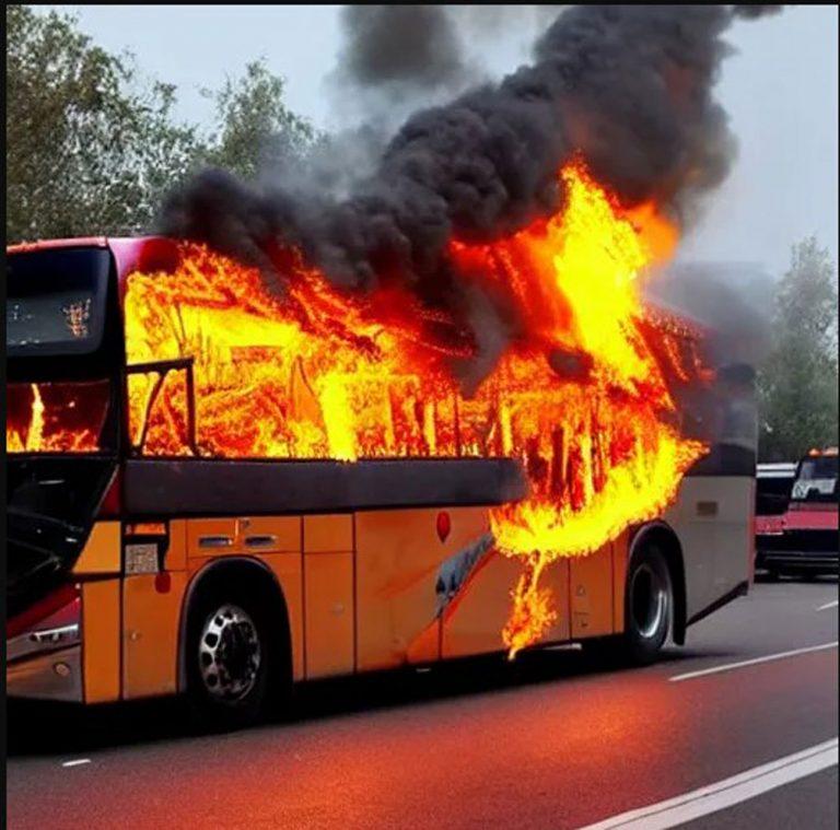 avtobus pojar