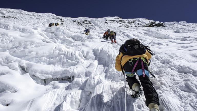 Ice climbing